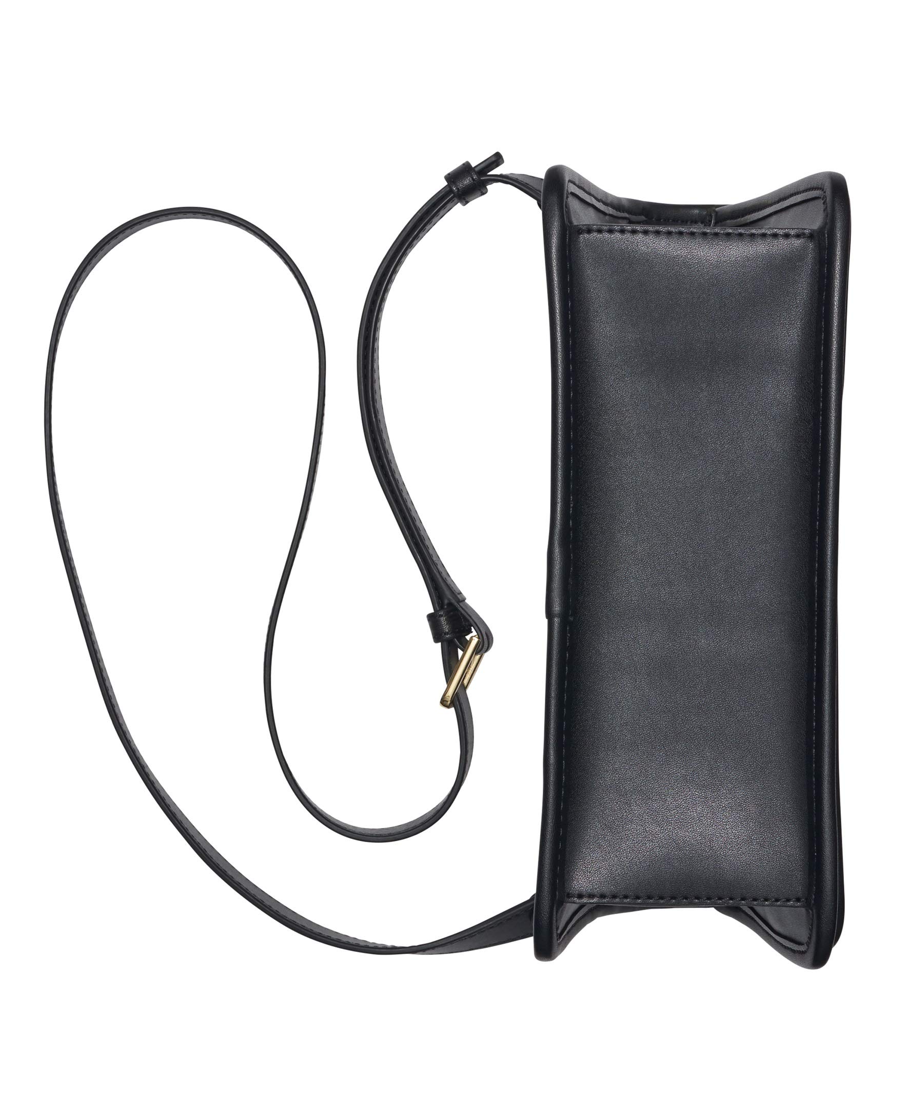 Calvin Klein Ariela Signature Large Flap Crossbody Bag for Women - Stylish Leather Shoulder Purse with Adjustable Strap, Perfect for Work, Travel & Everyday Use