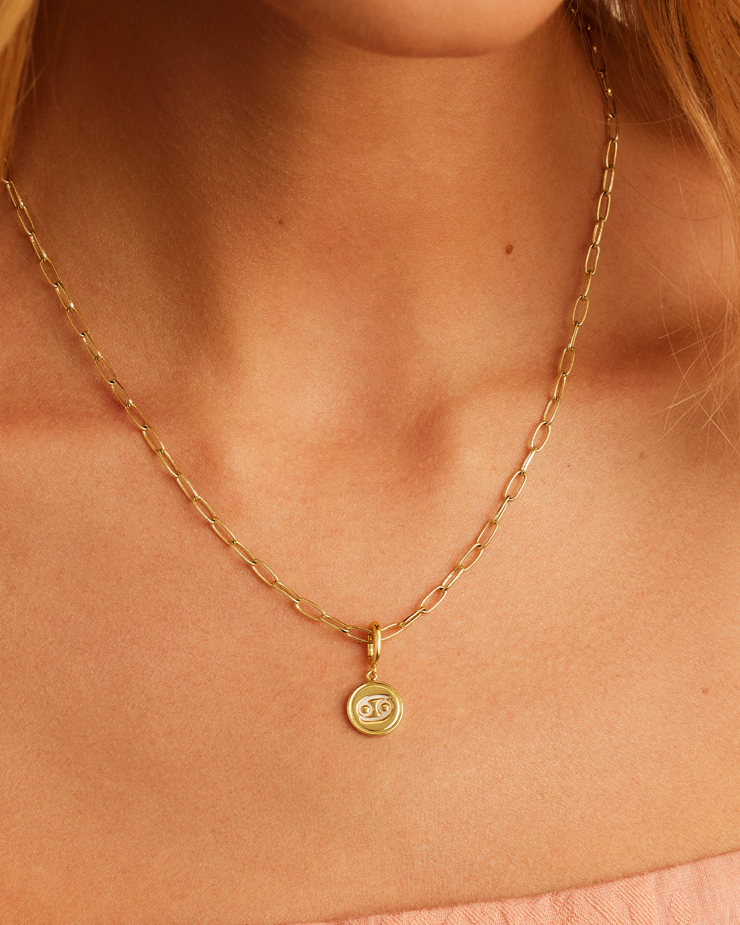 Zodiac Parker Charm Necklace - Sterling Silver Zodiac Sign Pendant for Women - Perfect for Birthdays, Anniversaries & Everyday Wear