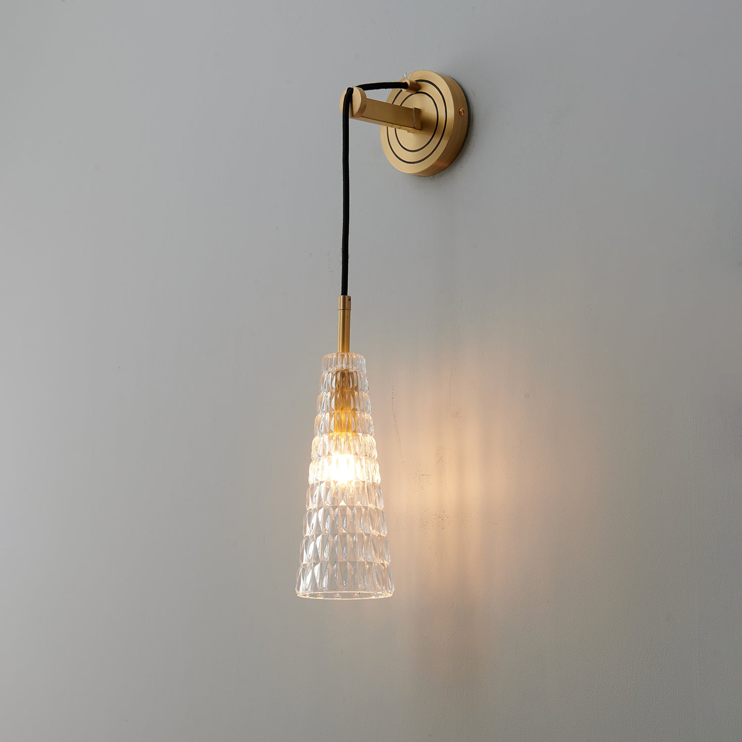 Ecliptique Series Modern Wall Lamp - Sleek LED Sconce Lighting for Bedroom, Living Room & Hallway - Energy Efficient Home Decor