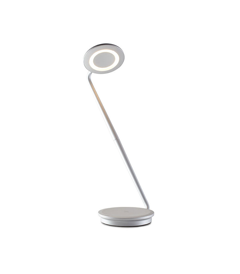 Pixo Plus Modern LED Table Lamp - Adjustable Brightness, USB Charging Port, Night Light for Bedroom, Living Room, Office & Study Desk - Energy Efficient Home Decor Lighting