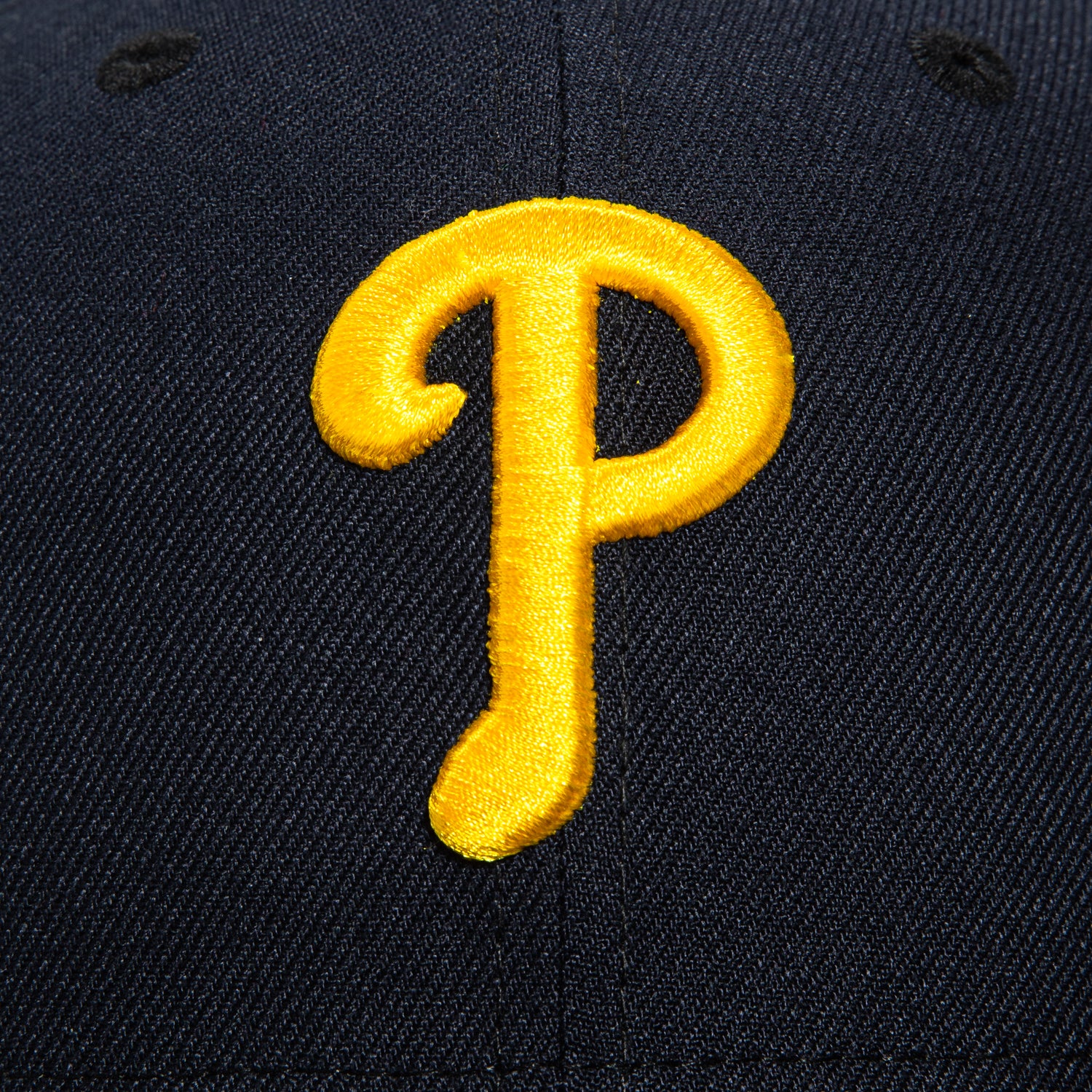 New Era 59Fifty MLB Philadelphia Phillies 1996 All-Star Game Patch Snapback Hat - Navy & Gold Vintage Baseball Cap for Men, Women | Game Day, Sports Fan Gift, Casual Streetwear