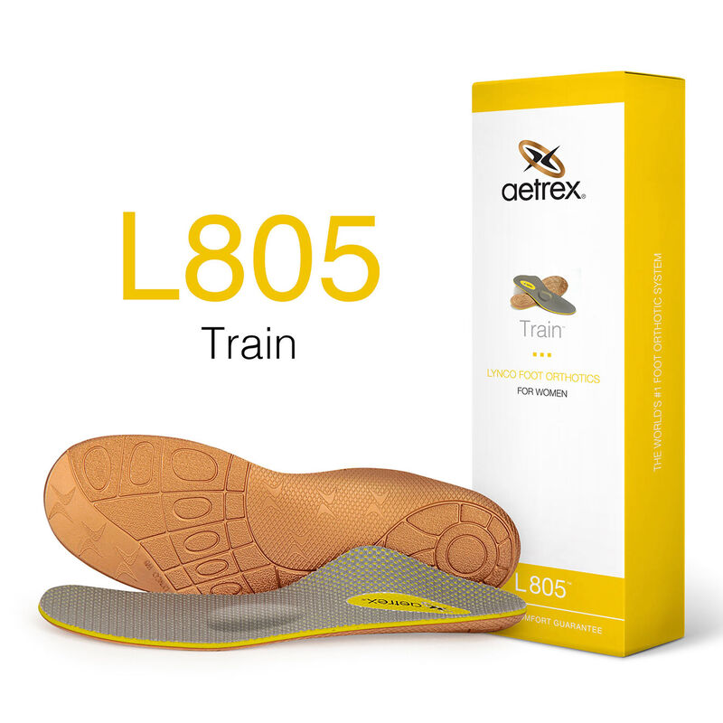 L805W Women's Metatarsal Support Orthotic Insoles - Comfortable Foot Arch Cushion for Running, Walking & Work Shoes - Relief for Plantar Fasciitis & Flat Feet