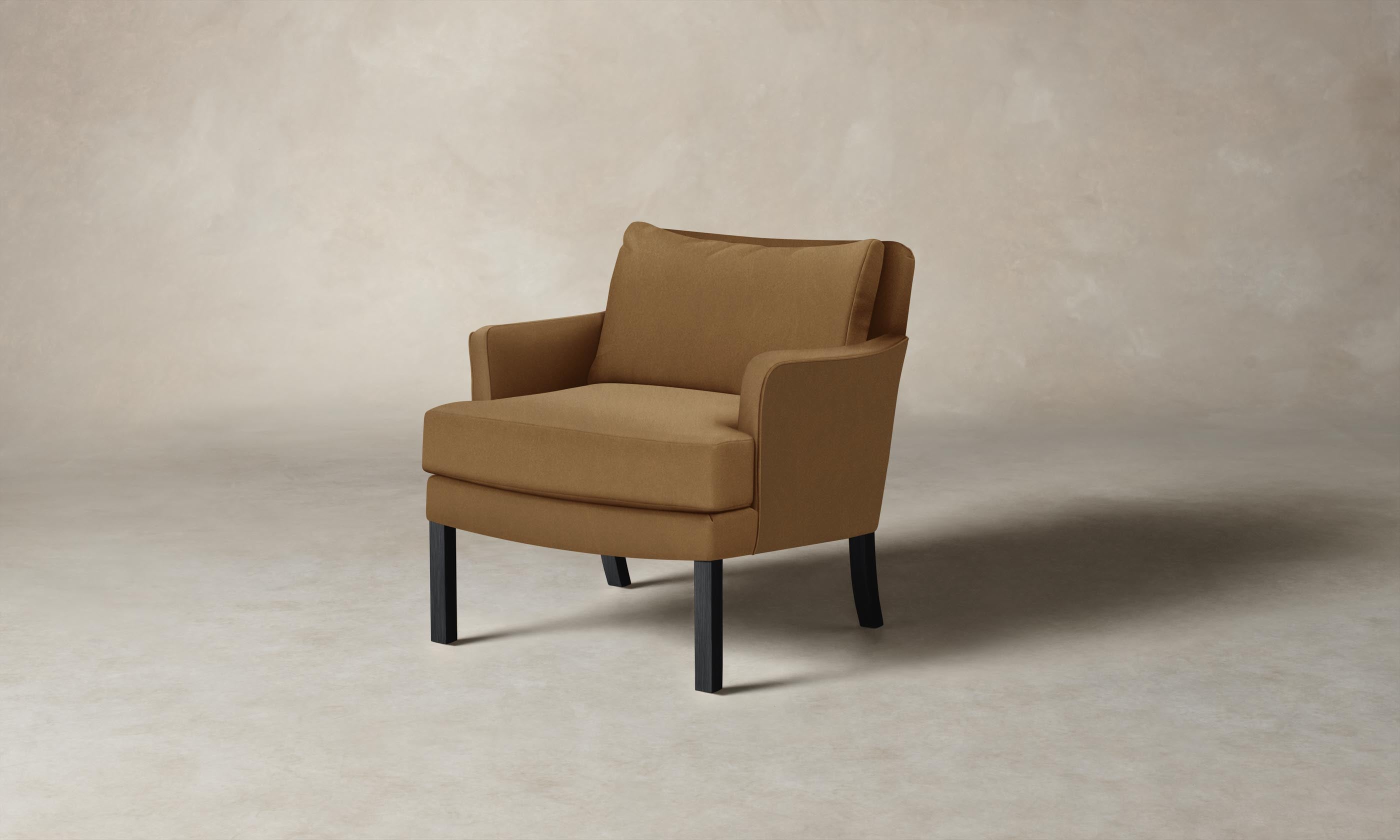 Premium Tuscan Leather Kaye Chair in Camel - Luxurious Comfort for Home Office, Living Room & Lounge Areas