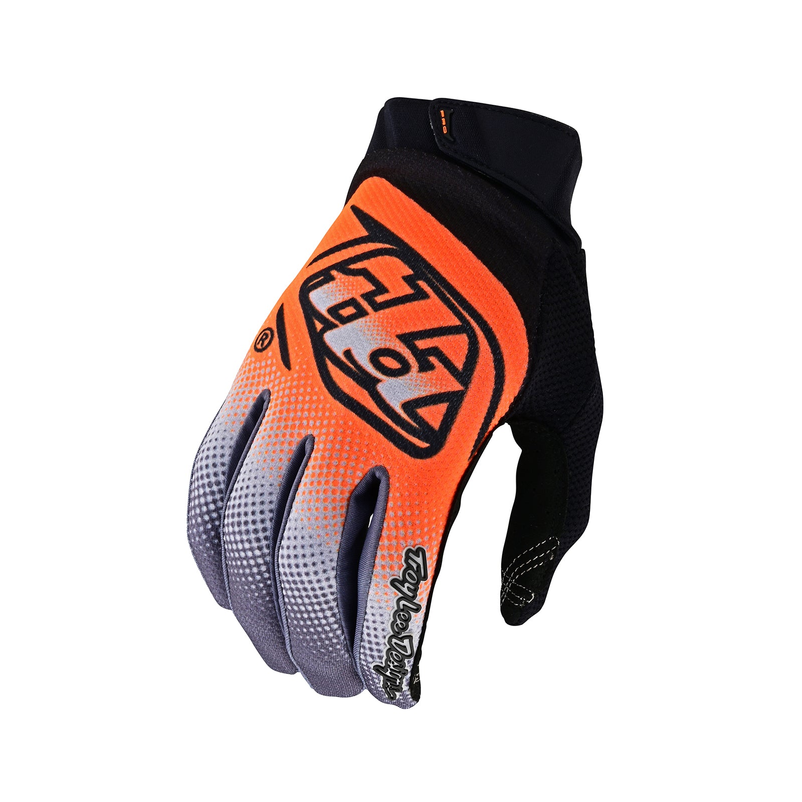 GP Pro Glove Bands Neo Orange & Gray - Adjustable Wrist Support for Weightlifting, CrossFit & Gym Training - Ideal for Fitness, Sports & Workout Protection