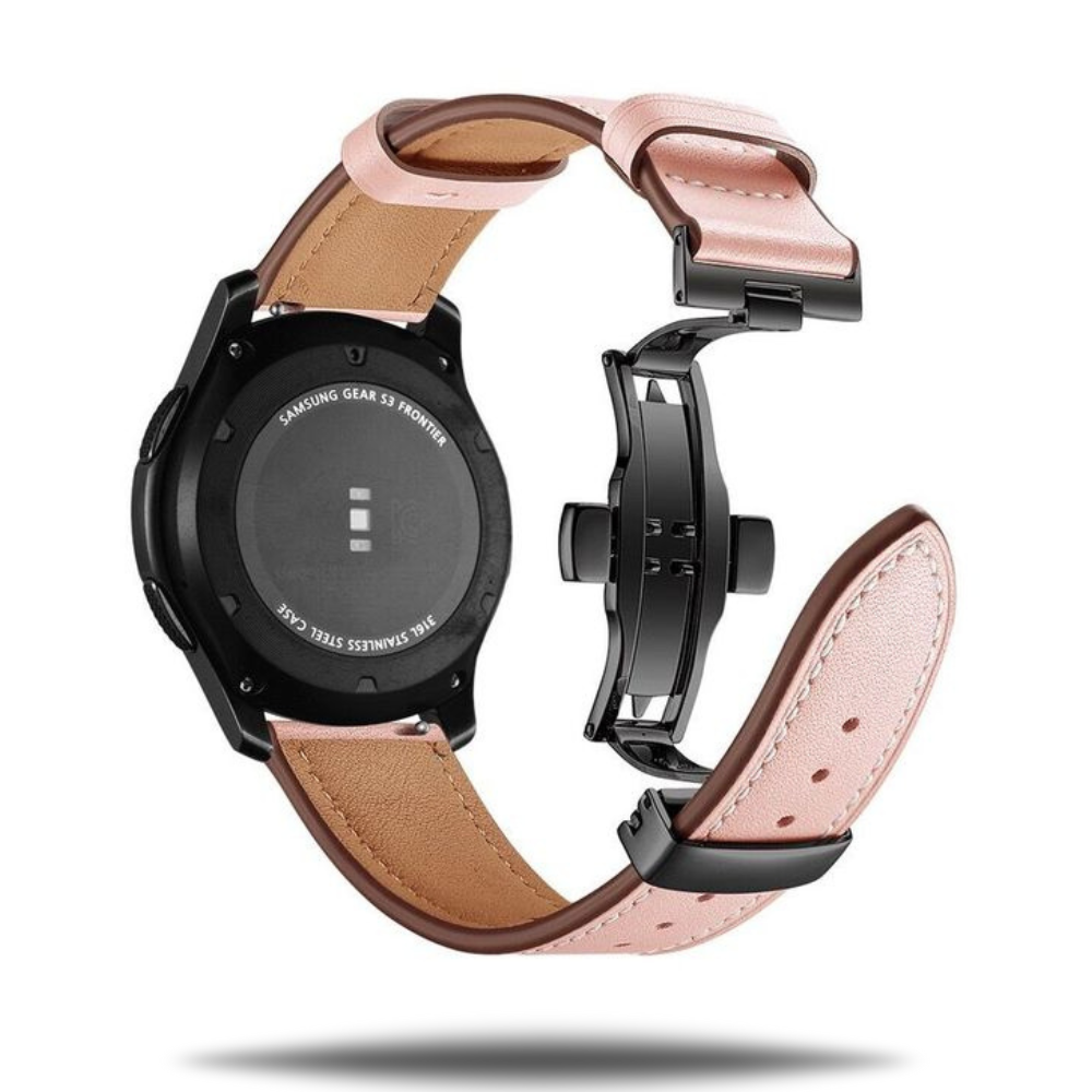 Premium Genuine Leather Watch Bands for Huawei Smartwatch - Replacement Straps for Huawei Watch GT 2/GT 3/GT 4 - Comfortable & Durable - Perfect for Work, Gym & Everyday Wear