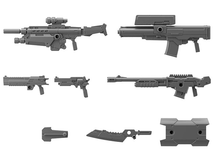 Bandai 30 Minutes Missions 30MM #W 20 1/144 Scale Military Weapon Model Kit - Customizable Gunpla Parts for DIY Robot Building & Tabletop Wargaming Scenes