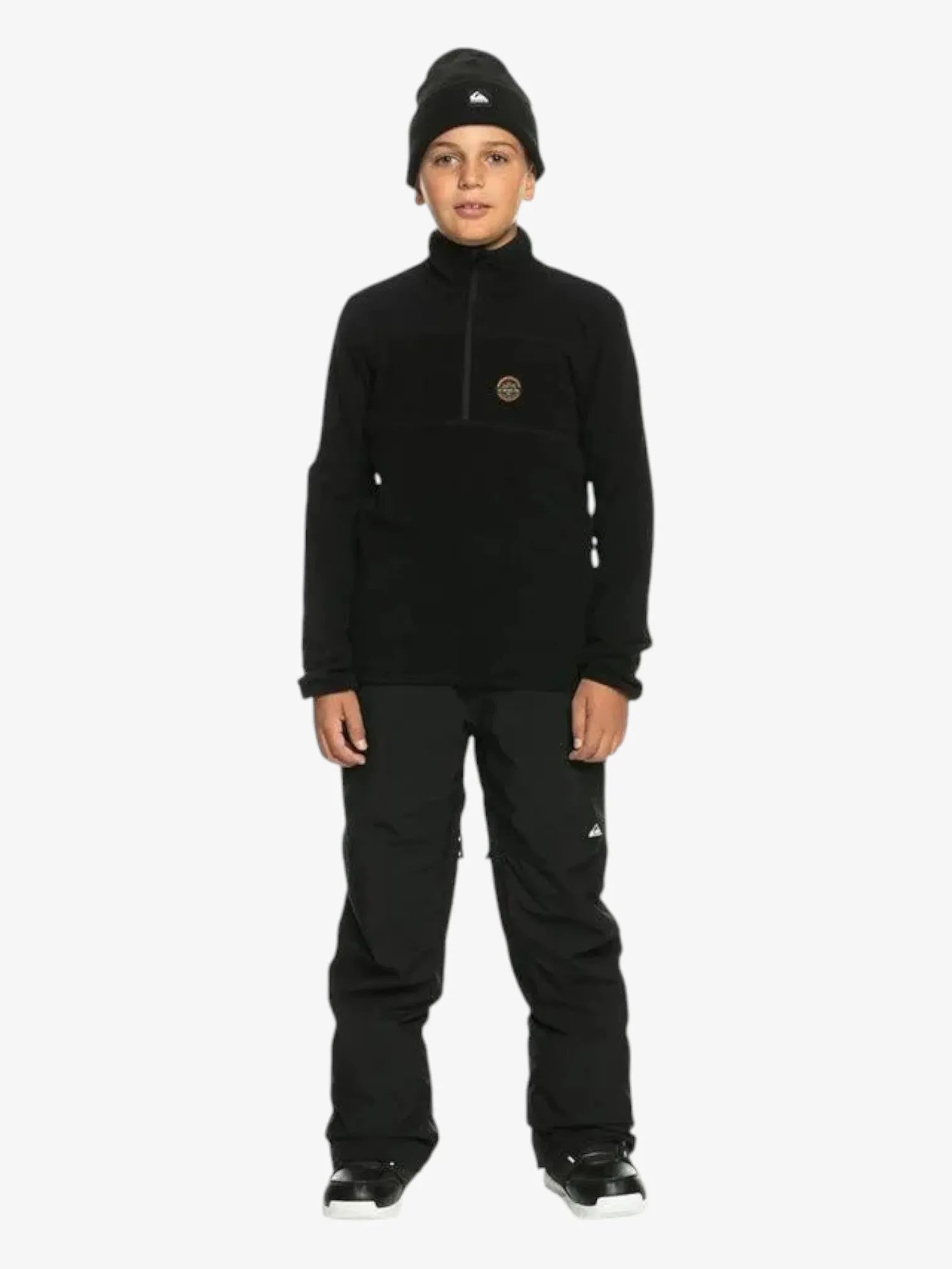 Quiksilver Snow Estate Kids' Snow Pants - Black - Waterproof & Insulated for Winter Sports & Outdoor Play