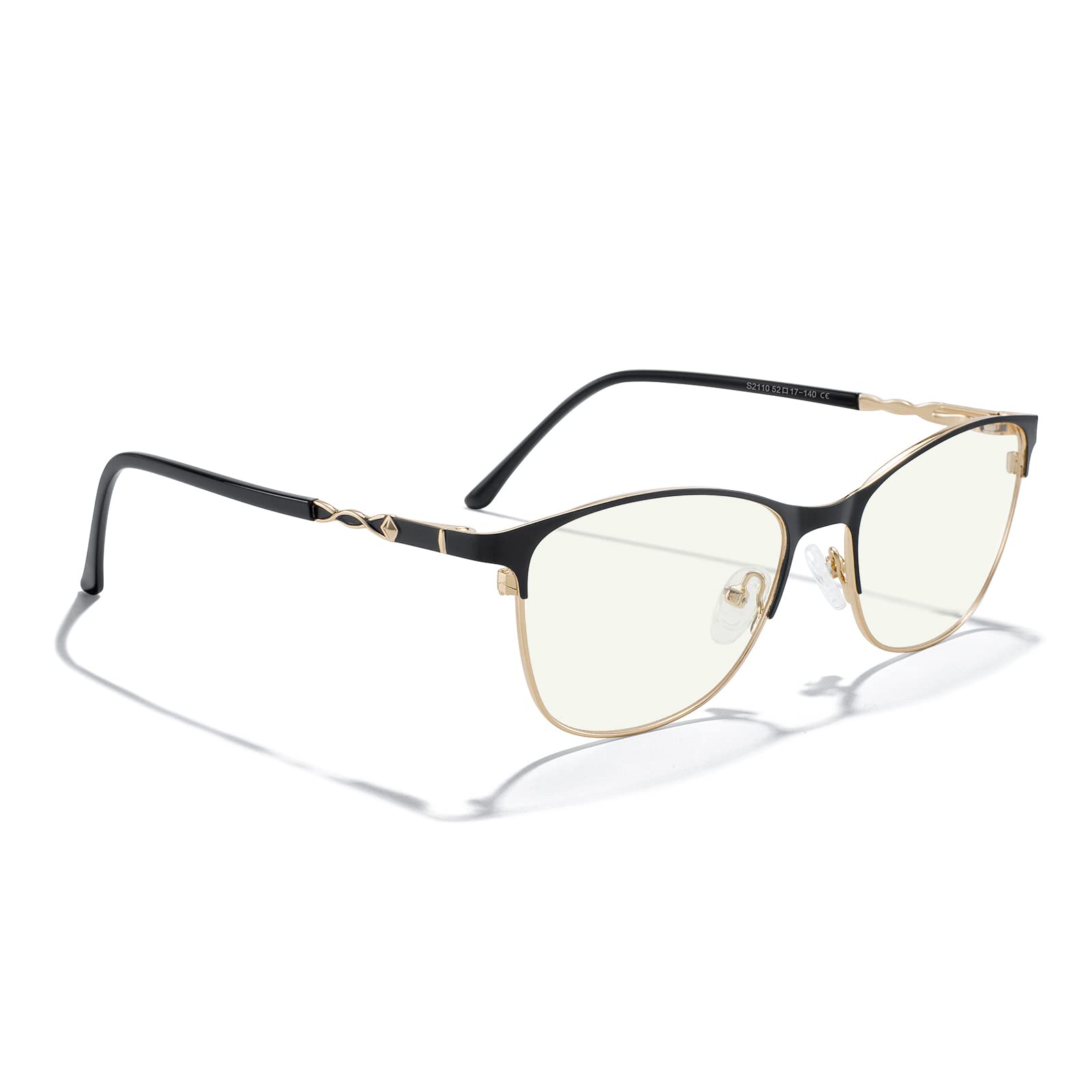 Blue Light Blocking Glasses for Women - MERRY'S Anti Eyestrain Computer Glasses with UV Protection, Fashion Reading Glasses for Office Work & Screen Time