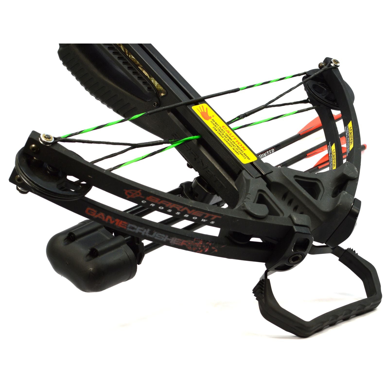 Barnett Game Crusher Crossbow with 3 Headhunter Arrows & 4x32 Scope - High Power Hunting Crossbow for Deer & Big Game - Perfect for Outdoor Hunting & Target Practice