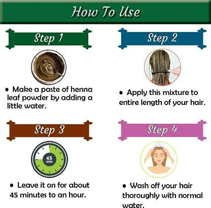 Organic Indigo Powder for Hair Black - 100% Pure Indigofera Tinctoria Leaf Powder | Natural Hair Dye & Care | Perfect for DIY Hair Coloring, Gray Coverage & Ayurvedic Treatments