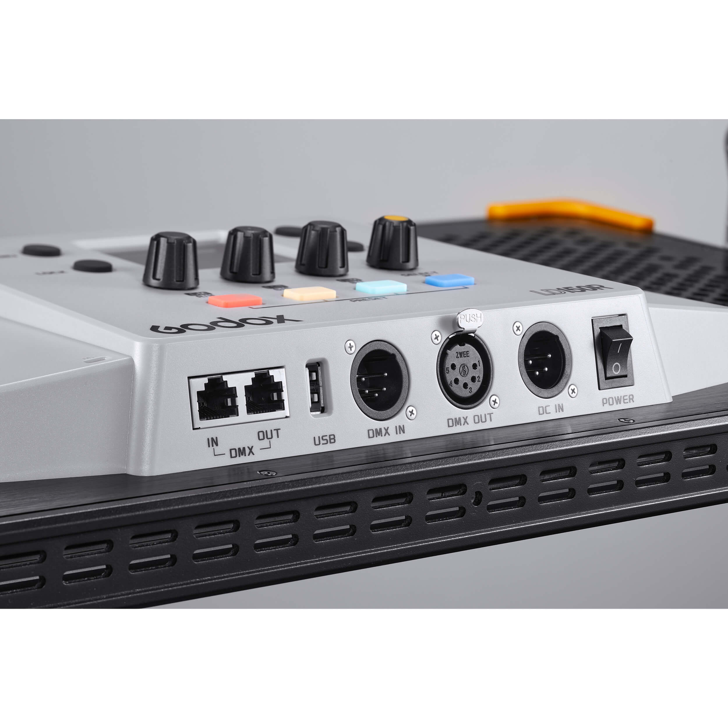 LD150R 2500K-8500K Adjustable RGB LED Panel Light for News, Live Video & Photography Studio Lighting - Perfect for YouTube, TikTok, and Professional Streaming Setups