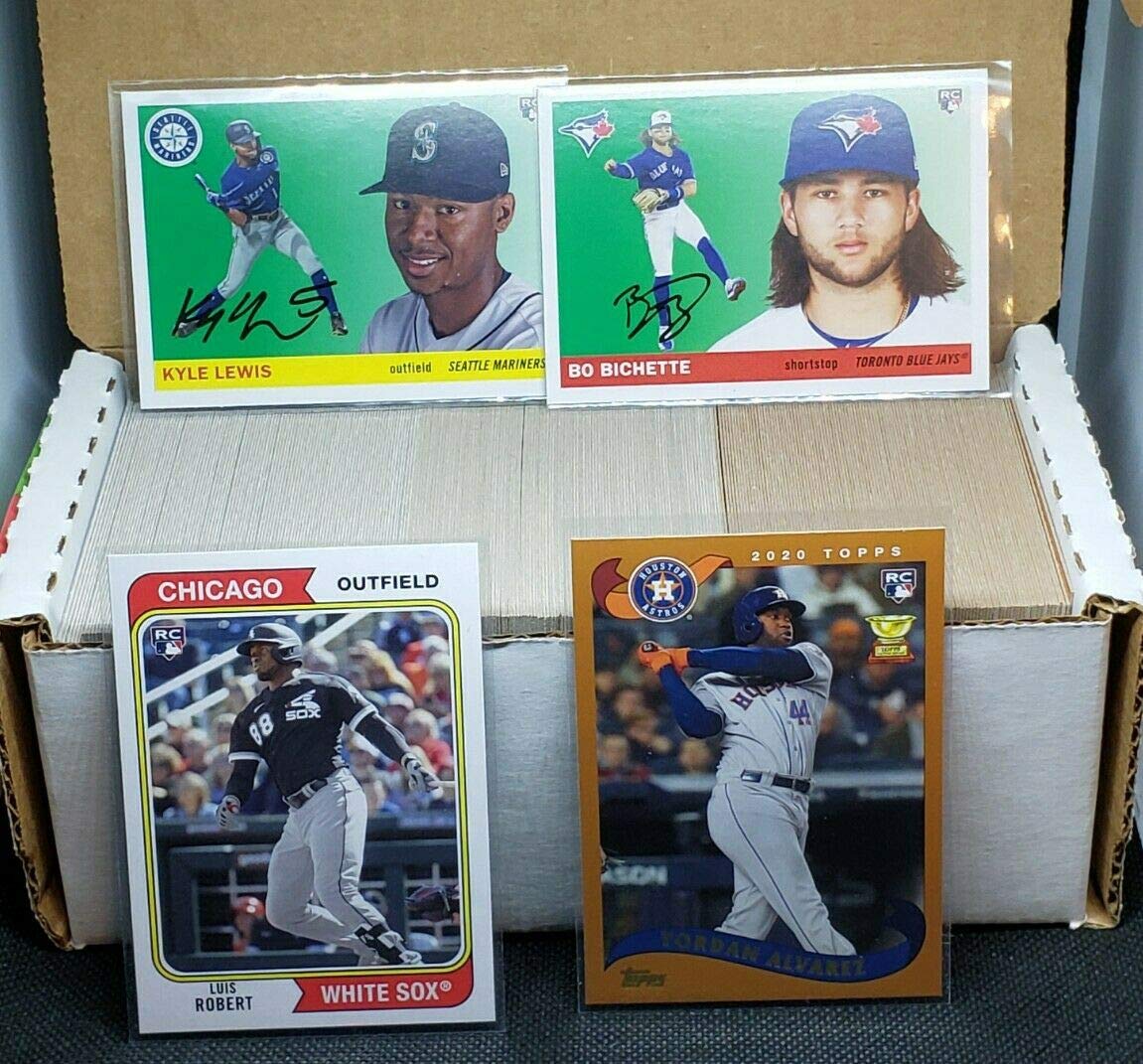2020 Topps Archives Complete 1-300 Baseball Card Set - Luis Robert, Bo Bichette & Alvarez Rookie Cards | Perfect for Collectors, Investors & Fantasy Baseball Fans