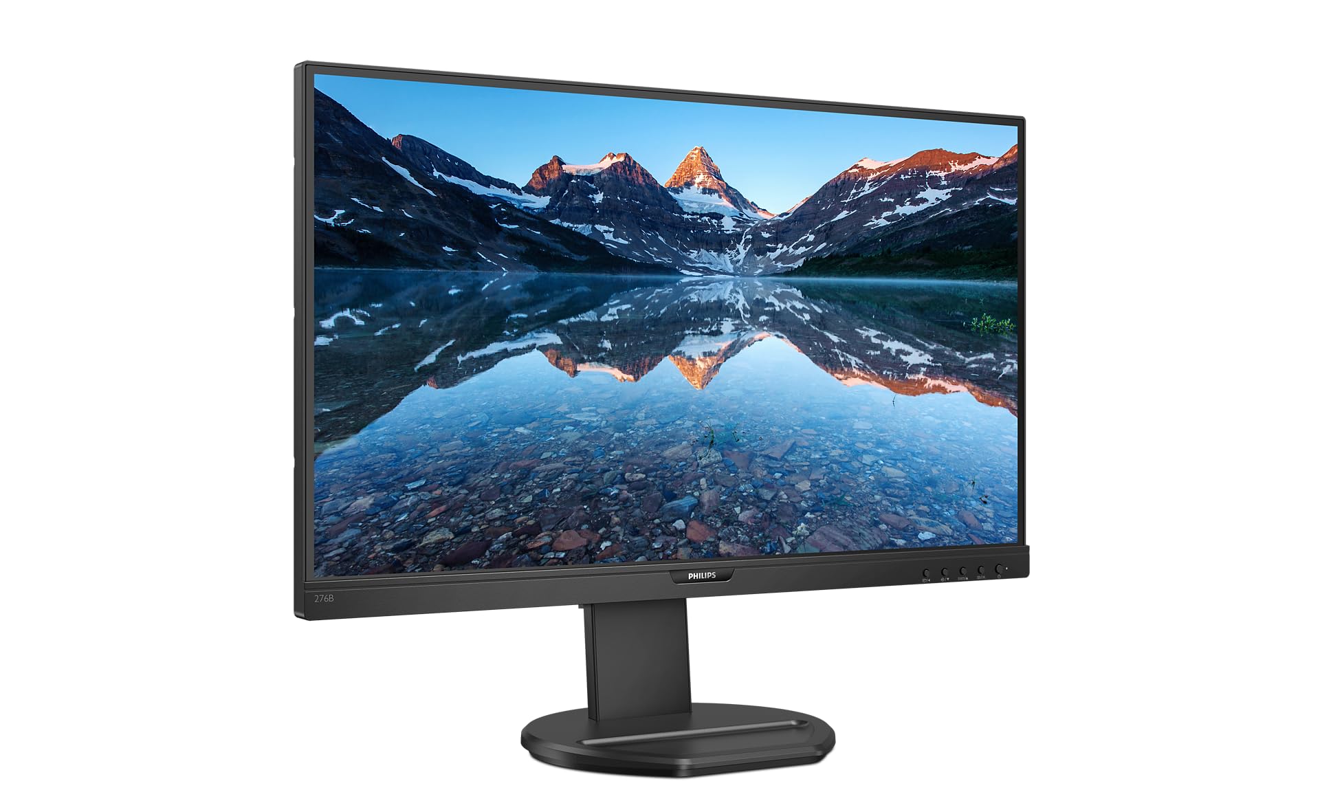 Philips 276B9 27-inch QHD USB-C Docking Monitor - Height Adjustable (2560x1440, 75Hz, HDMI, DisplayPort, USB Hub) - Perfect for Home Office, Gaming & Professional Workstations