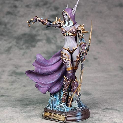 Undead Queen Statue - Gothic Fantasy Character Model for Home & Office Decor | Perfect for Halloween, Gaming Rooms & Collectors