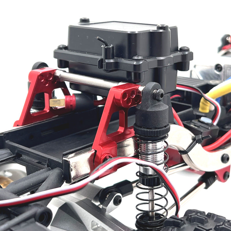 MJX Hyper Go H12Y/H12Y+ Upgrade Kit - Metal Front & Rear Shock Absorber Bracket for RC Cars - Perfect for Off-Road Bashing, Racing & Drifting