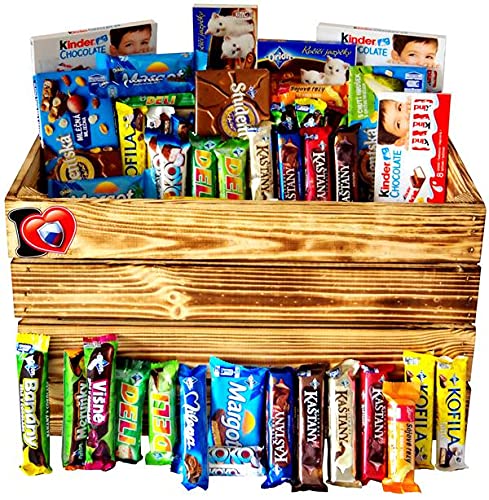 Original Opavia Czech Sweet Bars Gift Set - Authentic Czech Republic Snacks & Sweets Box - Perfect for Gifting, Parties & International Food Lovers