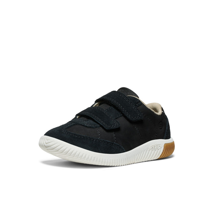KNX T Toe Sneakers for Toddlers & Little Kids - Black/Star White | Comfortable & Lightweight for Playtime, School & Daily Wear