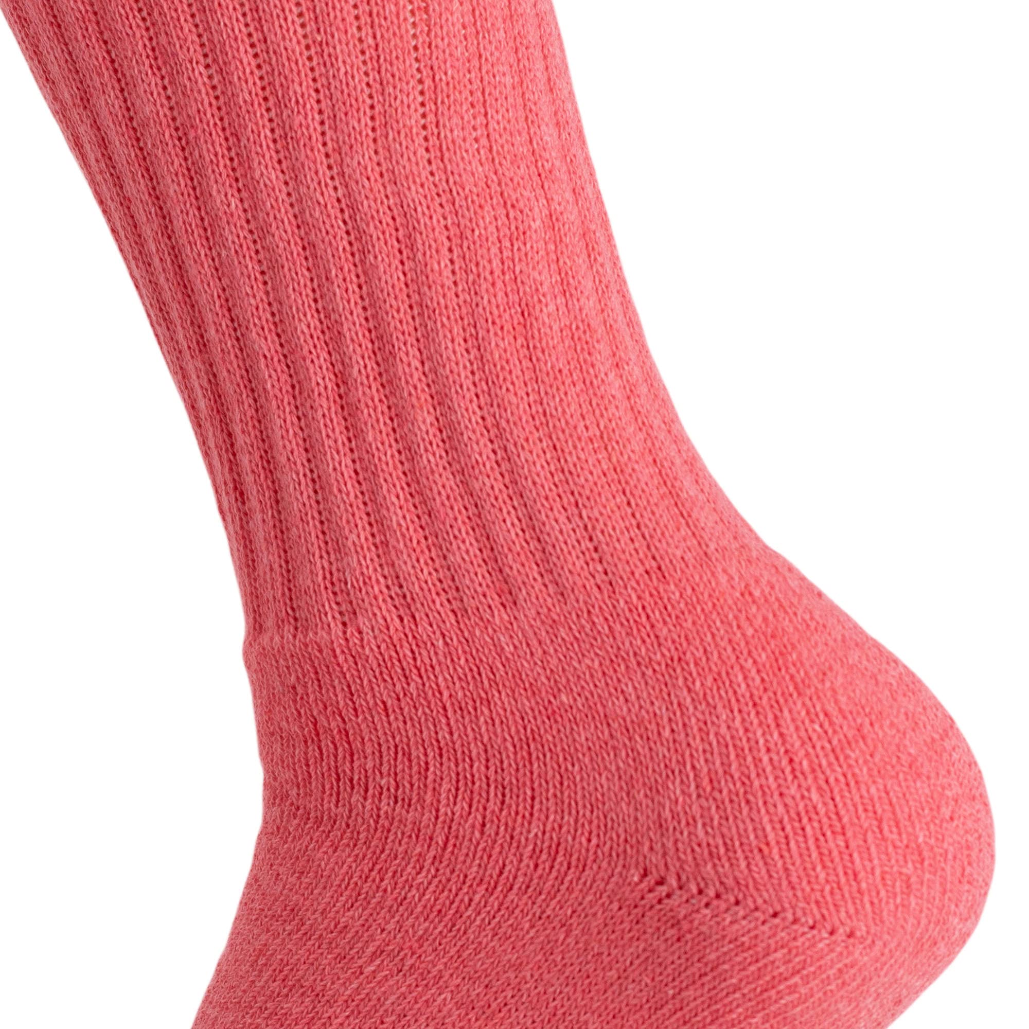 American Made Cotton Crew Socks for Men - Breathable Athletic Sport Socks for Running, Gym & Everyday Wear - AWS Comfort Socks