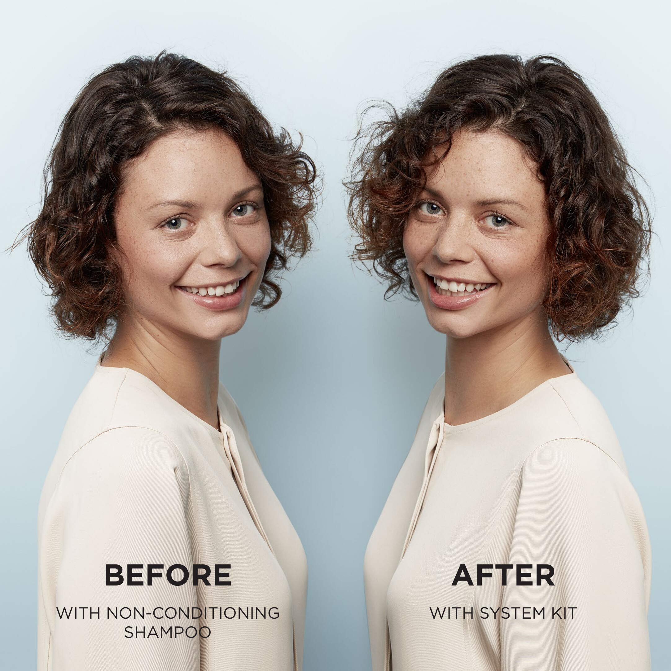 Nioxin System 3 Hair Treatment Kit for Colored & Lightly Thinning Hair - Scalp Therapy & Thickening Shampoo, Conditioner & Leave-In Treatment | Salon-Quality Hair Care for Thicker, Healthier Looking Hair | Perfect for Daily Use & Styling