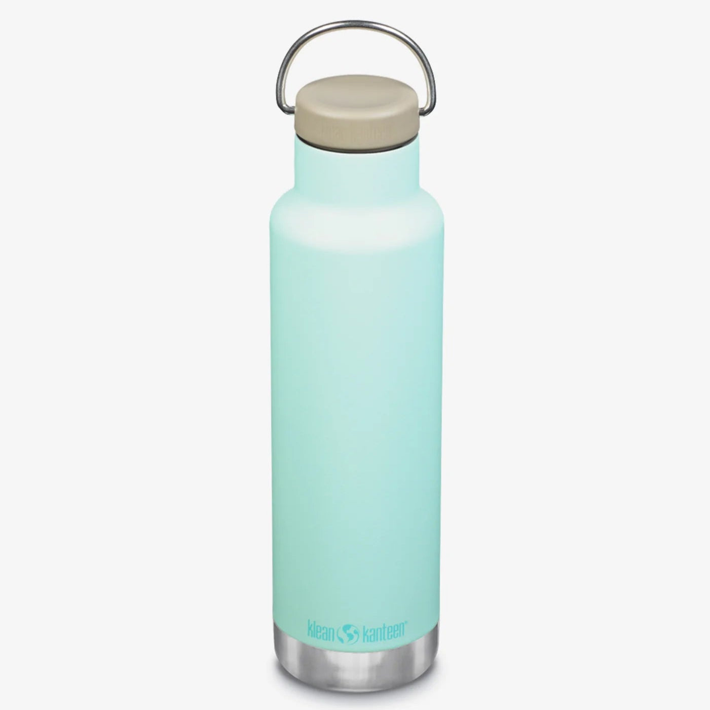 Klean Kanteen 20oz (592ml) Insulated Stainless Steel Water Bottle with Leak-Proof Loop Cap - Perfect for Hiking, Gym & Everyday Use