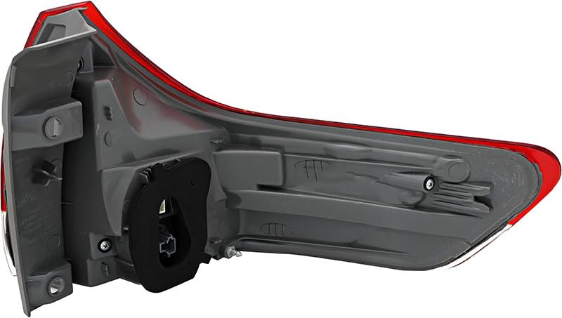 Toyota Sienna Tail Lights Lamps Set - Compatible with 2011-2014 Base/L/LE/Limited/XLE Models (Driver & Passenger Side) | Perfect Replacement for Broken or Foggy Lights, Enhances Nighttime Driving Safety