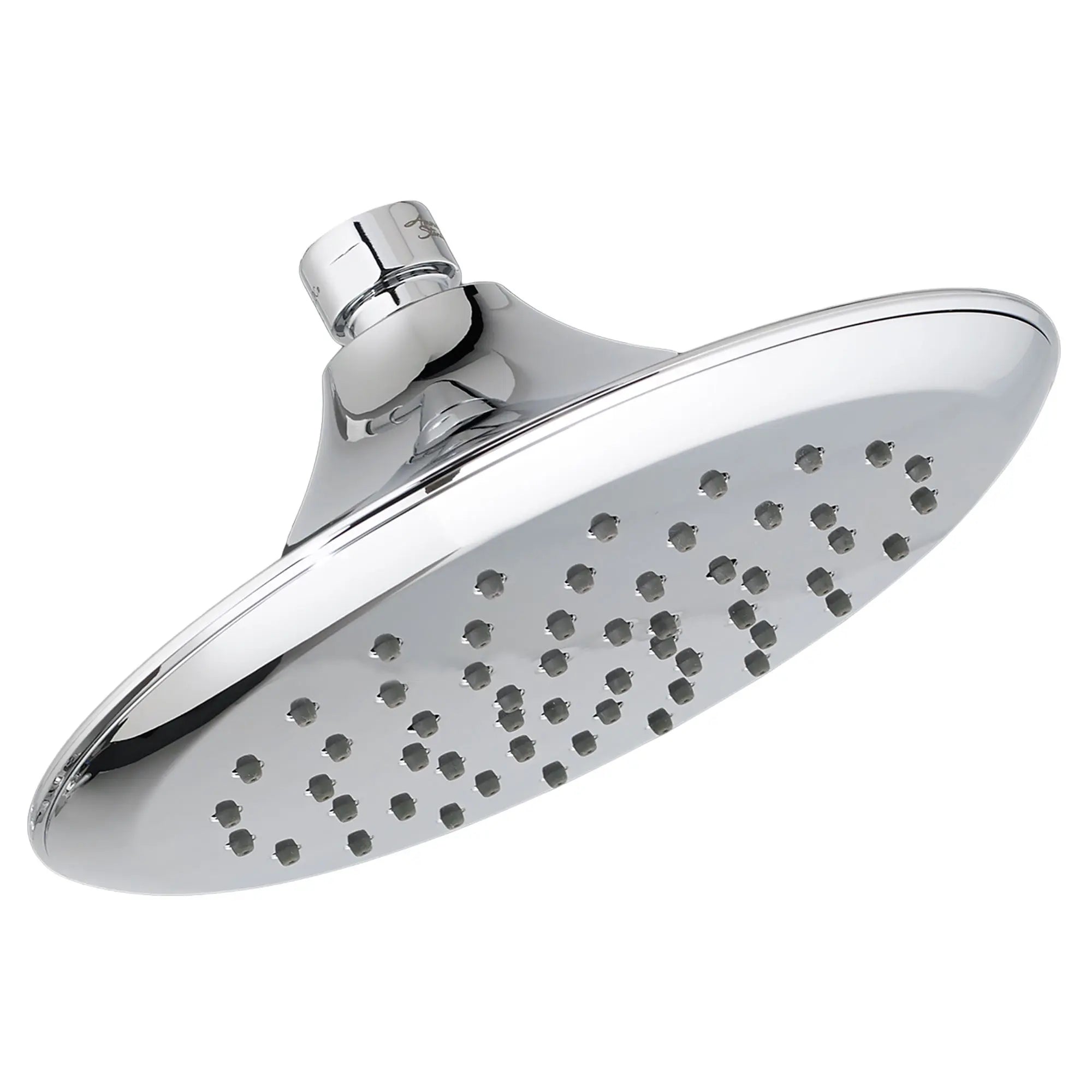 Fluent® 7 Inch High Pressure Water Saving Showerhead - 1.8 GPM/6.8 LPM Flow Rate - Perfect for Eco-Friendly Bathrooms & Water Conservation Homes