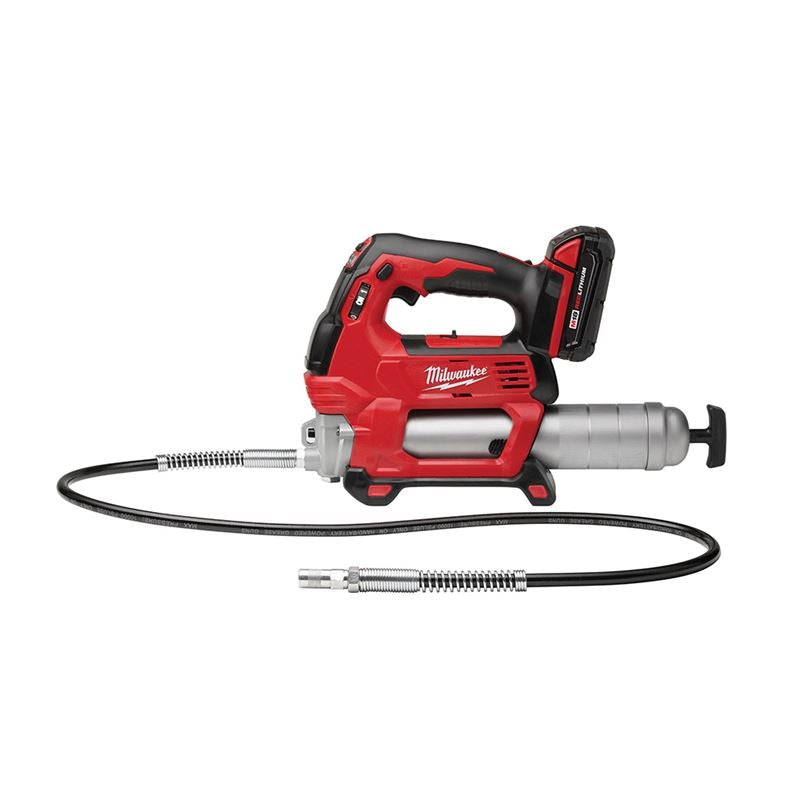 18V Cordless Grease Gun Kit with 2 Batteries - 22CT M18 2-Speed Lithium-Ion Grease Gun (2646) - Perfect for Automotive, Industrial & Heavy Equipment Maintenance