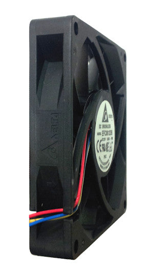 Delta 80x80x15mm High Speed PWM Fan - EFC0812DB - Quiet Cooling for PC, Gaming Rig & Electronics - Perfect for Computer Cases, Servers & Workstations