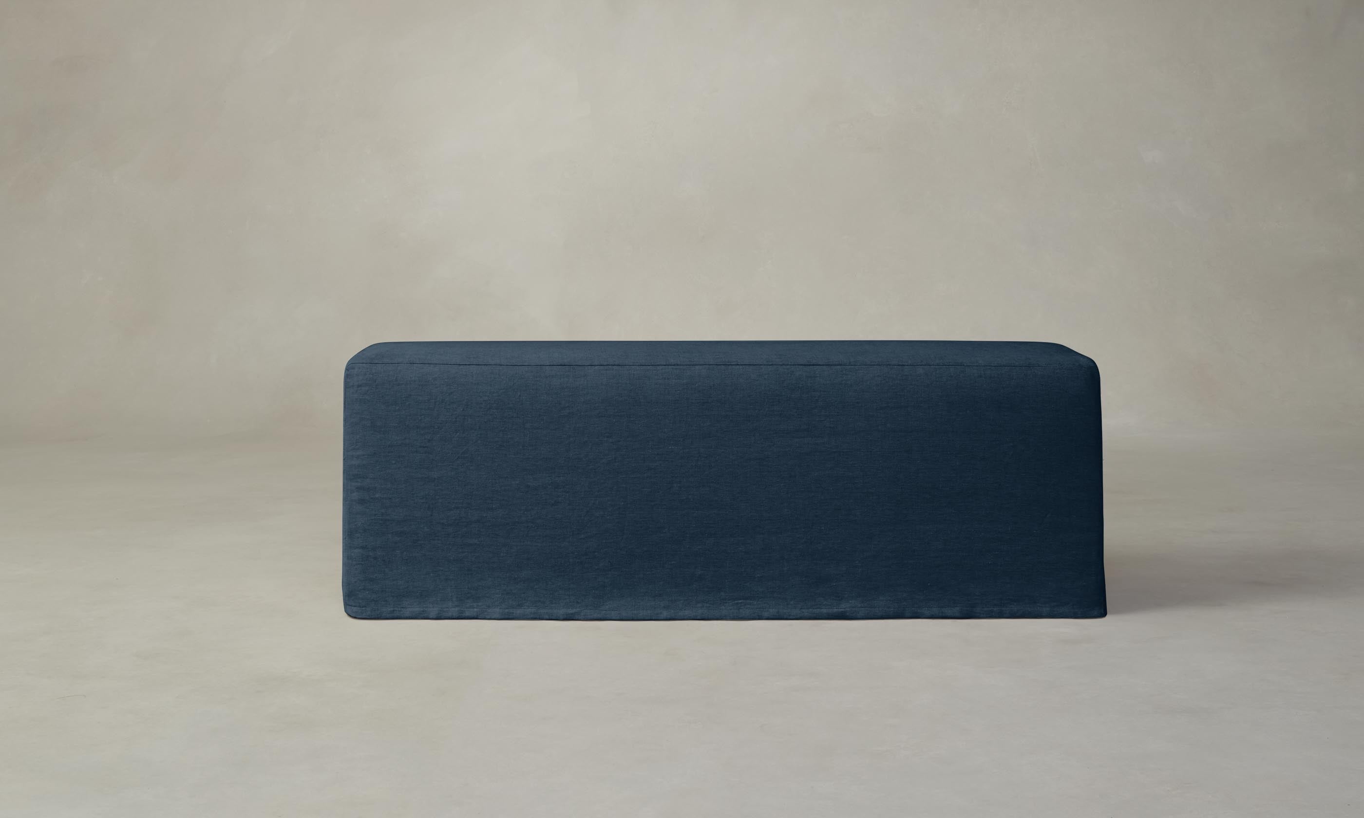 Premium The Beacon Dining Bench with Performance Linen Weave Bay Fabric - Stylish & Durable Seating for Dining Rooms, Kitchens, and Outdoor Entertaining Areas