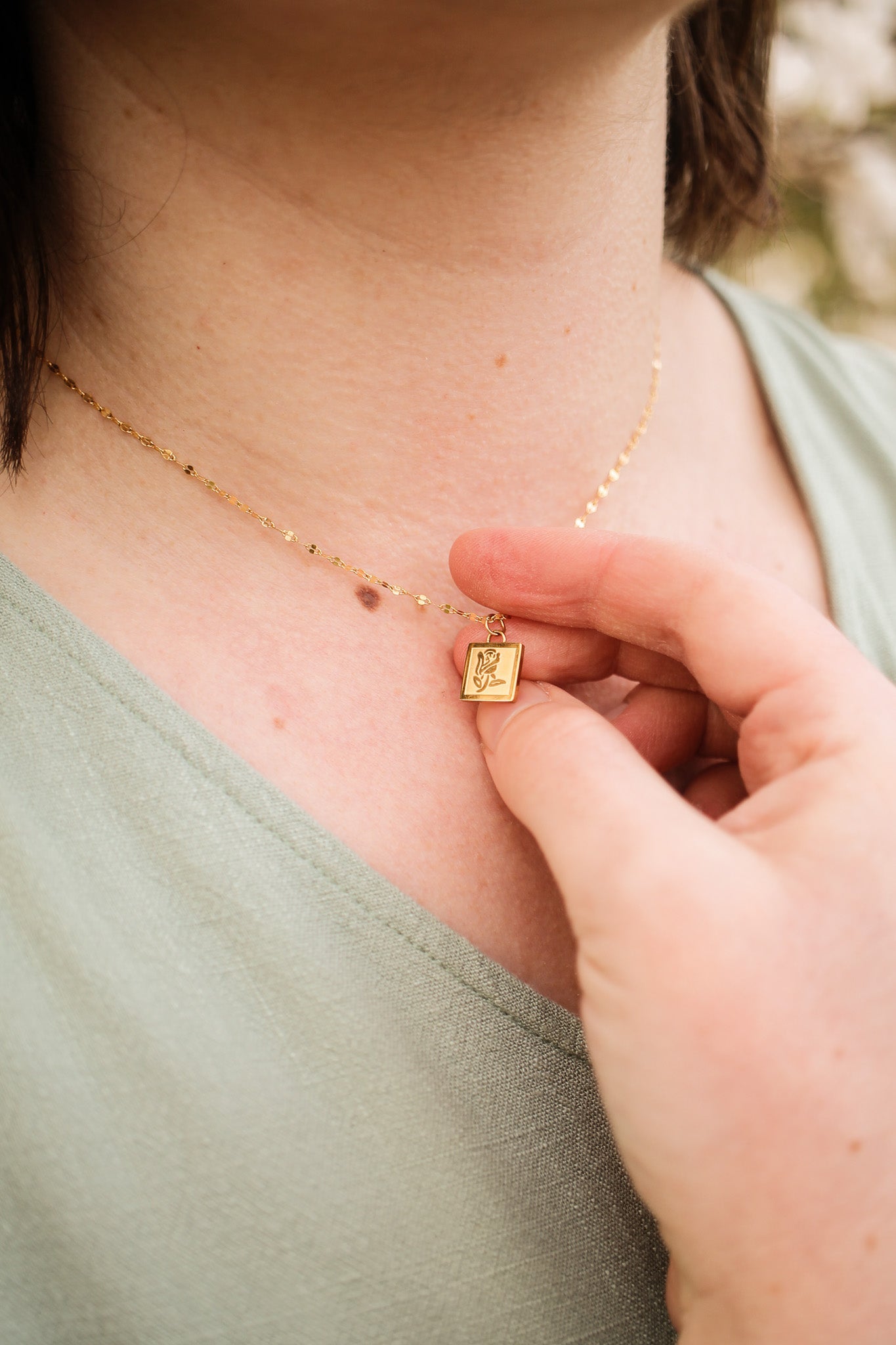 Anne Marie Gold Necklace for Women - Elegant Layering Jewelry for Everyday Wear & Special Occasions