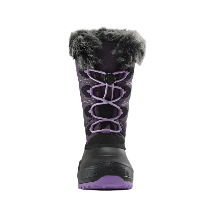 KAMIK SNOWANGEL Kids' Winter Boots - Waterproof Snow Boots for Boys & Girls - Warm Insulated Boots for Cold Weather, Snow Play & Outdoor Activities