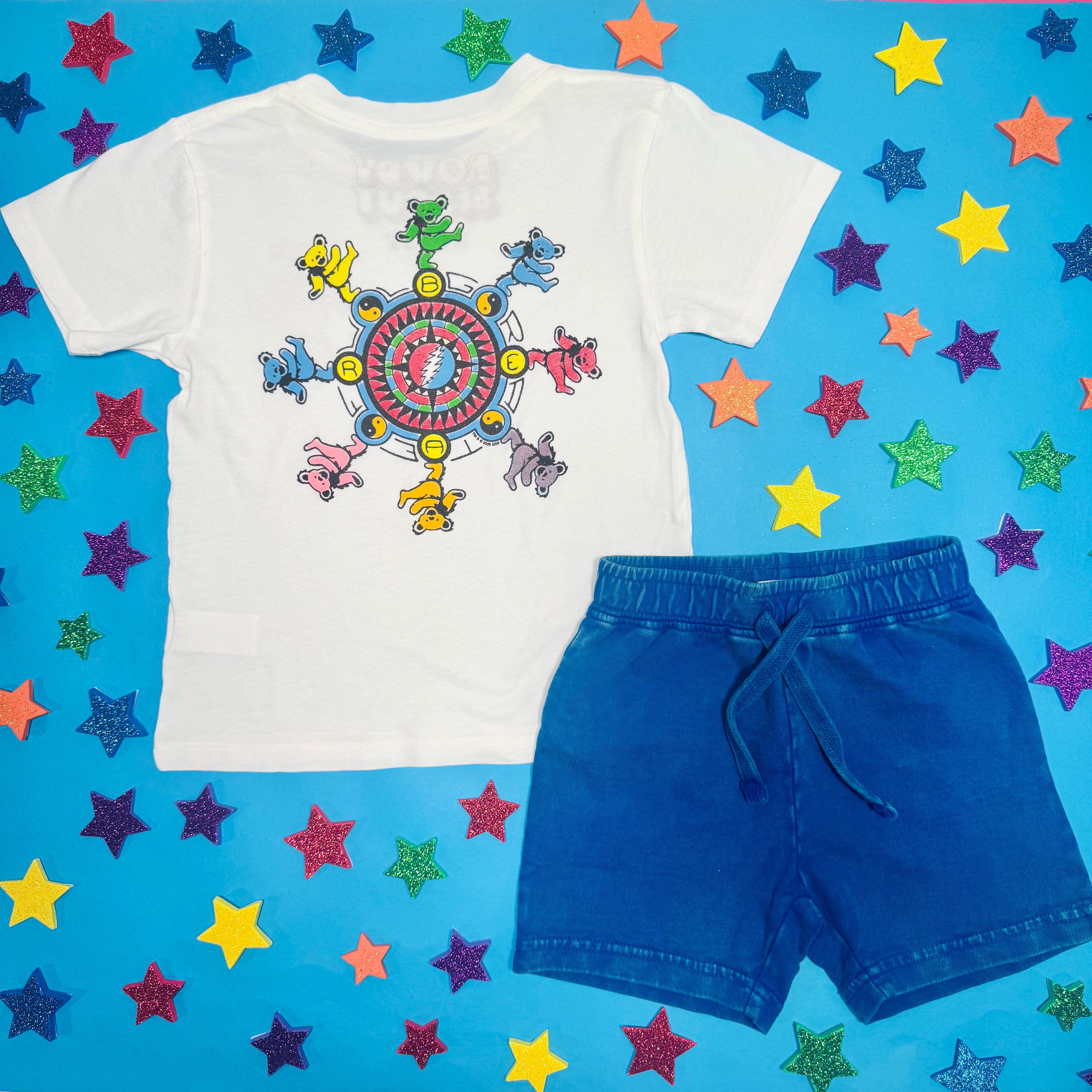 Grateful Dead Bears T-Shirt - Unisex Vintage Band Tee for Men & Women - Perfect for Concerts, Casual Wear & Gifts