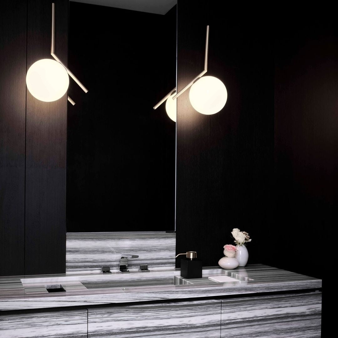 Modern Equilibrium Pendant Light - Adjustable Hanging Chandelier for Kitchen Island, Dining Room & Living Room Decor - Stylish Minimalist Lighting Fixture