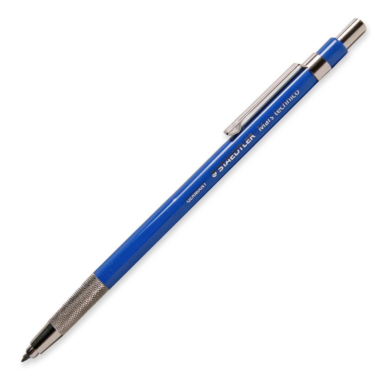 STAEDTLER Mars Technico 780 HB 2mm Mechanical Pencil - Blue & Black Lead Holder for Drafting, Sketching & Technical Drawing (1 Piece) - Perfect for Architects, Engineers & Artists