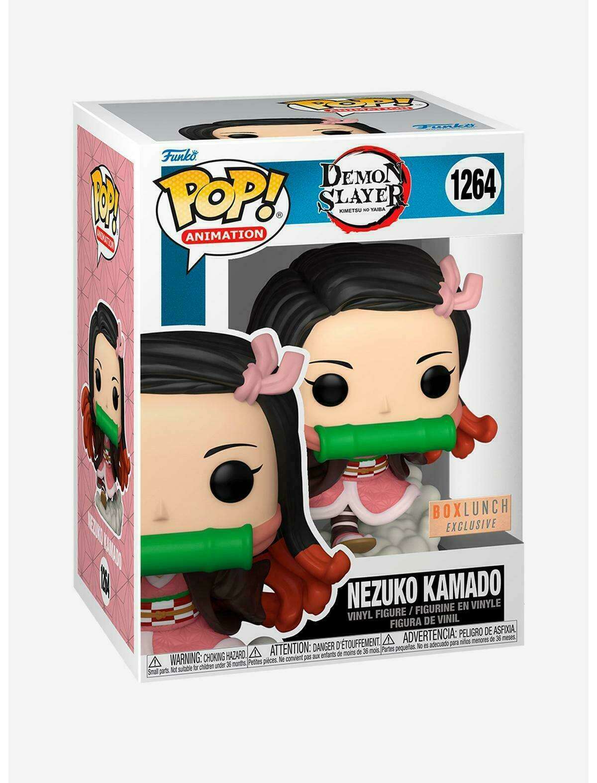 Demon Slayer Nezuko Kamado Figure (Box Lunch Exclusive) #1264 - Anime Collectible for Fans & Home Decor