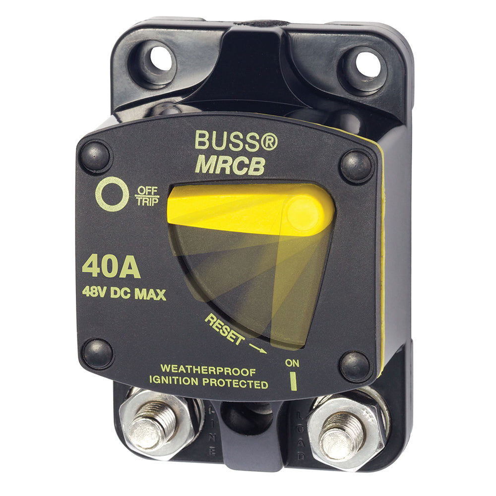 Blue Sea 187 Series 25-150A Surface Mount Thermal Circuit Breakers - Marine & RV Electrical Protection for Boats, Yachts, and Campers