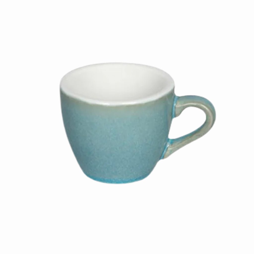 Loveramics 80ml Espresso Egg Cup - Premium Ceramic Coffee Cup for Espresso & Cappuccino - Set of 1 (Potters Colours) - Perfect for Home Cafes, Coffee Shops & Gifts