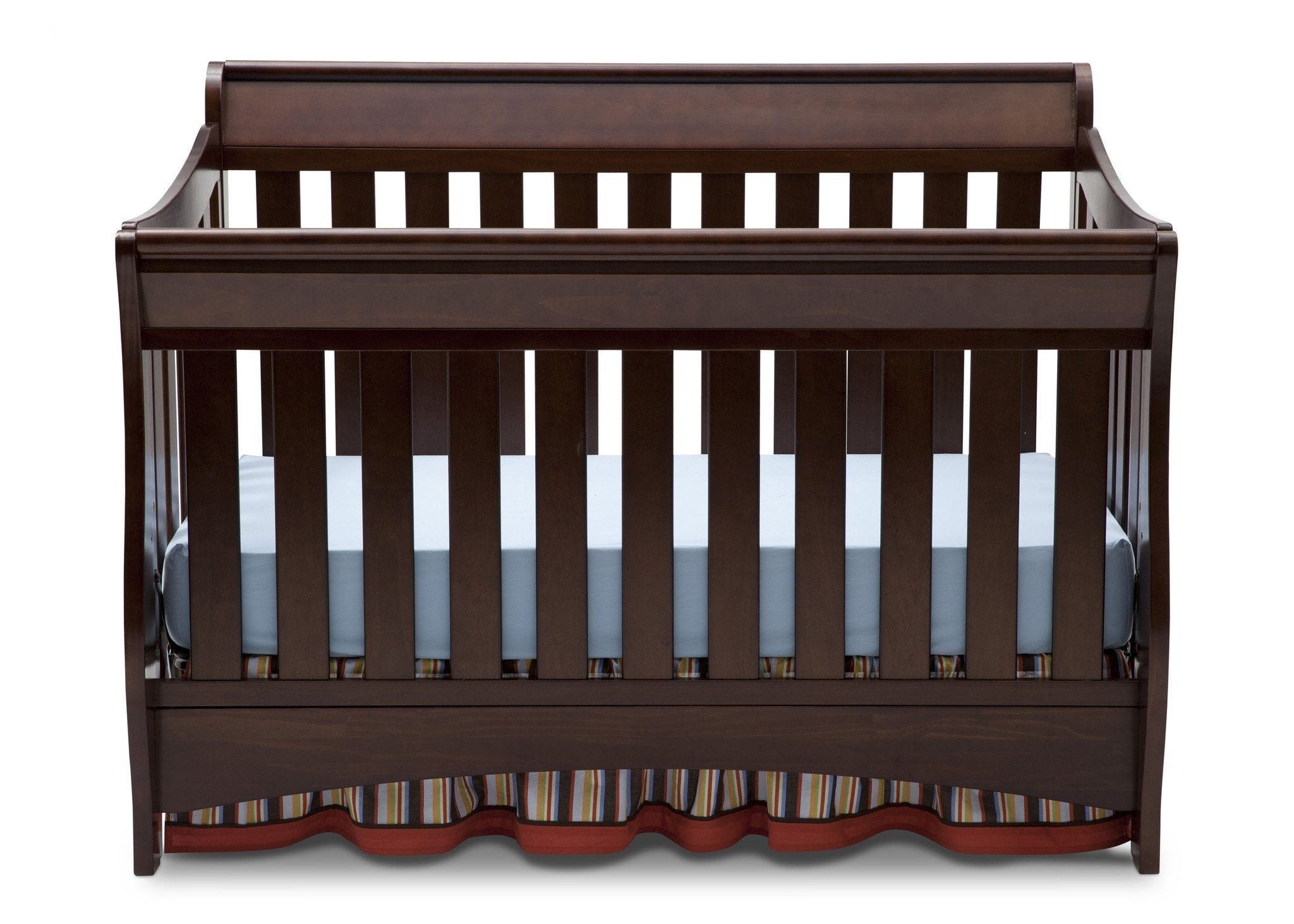 Birkdale 4-in-1 Convertible Baby Crib - Toddler Bed, Daybed & Full-Size Bed - Safe & Stylish Nursery Furniture for Boys & Girls - Perfect for Newborns to Teens Bedroom Decor