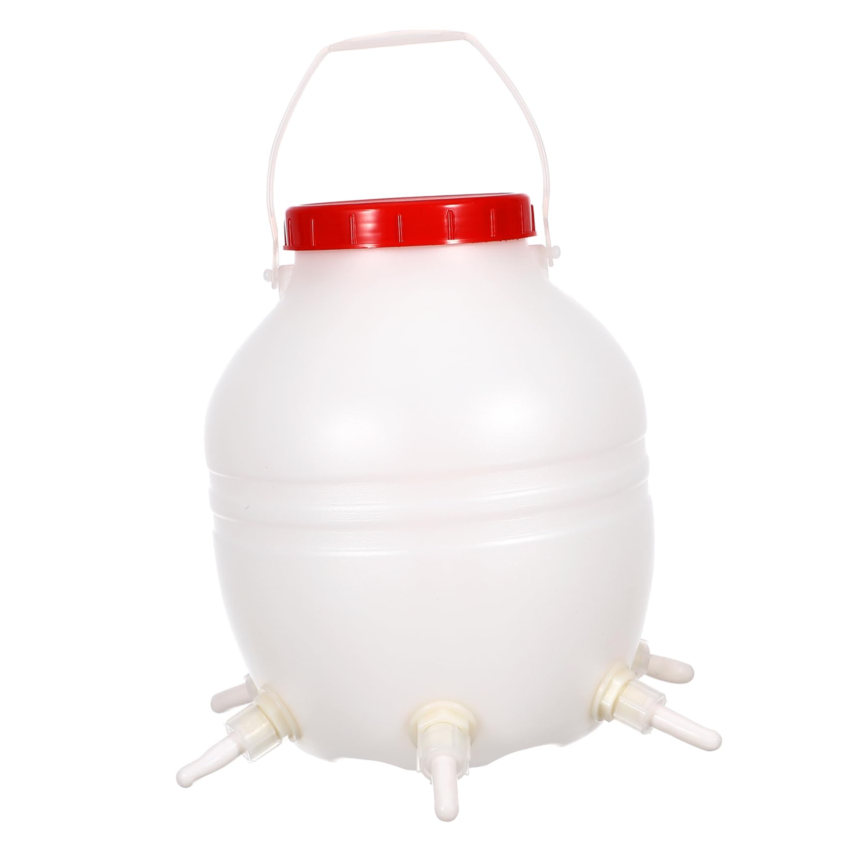 Milisten Goat Milk Jug - Baby Goat Milk Feeder & Calf Nursing Bottle for Lambs, Calves, and Young Livestock - Plastic Feeding Bucket with Spout for Easy Milk Dispensing - Ideal for Farm, Ranch, and Pet Care Use