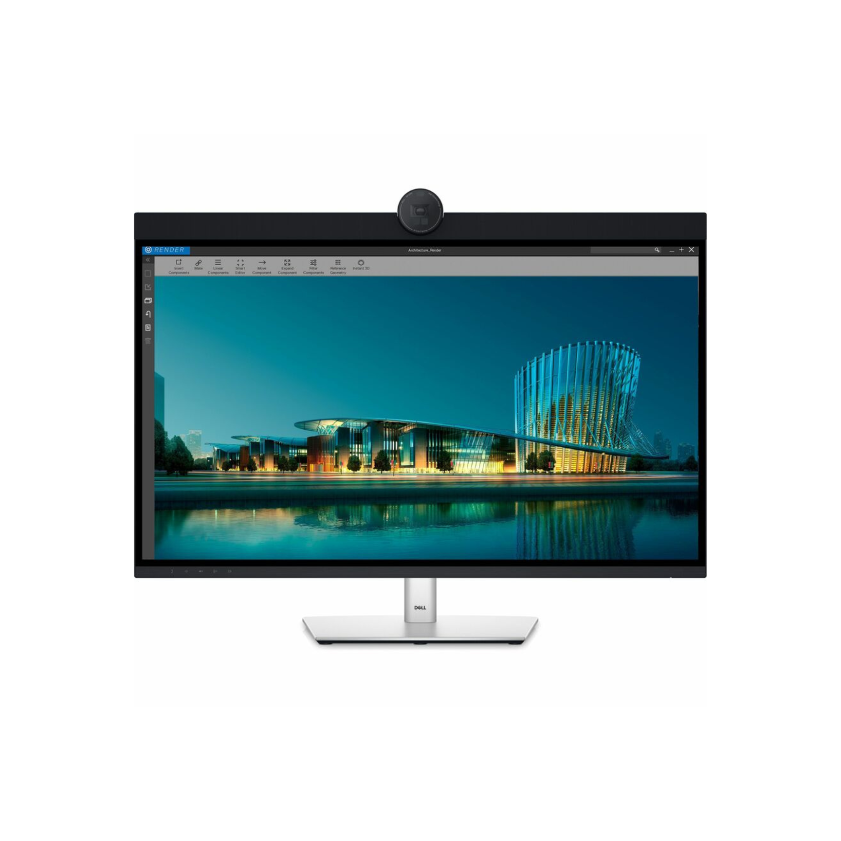 Dell Ultrasharp U3224KB 32-inch 6K LED Monitor - 4K UHD, HDR, USB-C Hub - Perfect for Graphic Design, Video Editing & Home Office Workstations