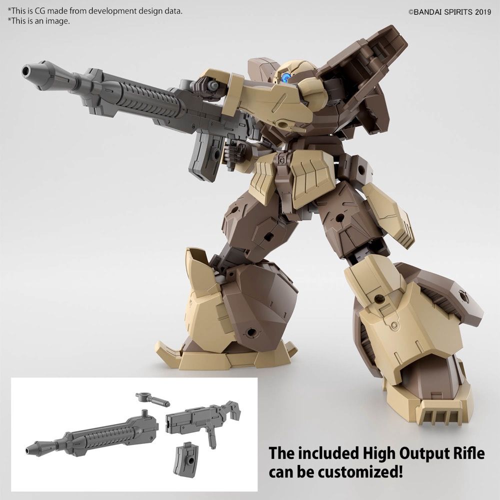 Bandai 30 Minutes Missions 30MM #60 1/144 Scale bEXM-28 Revernova Brown Model Kit - Perfect for Gundam Builders & Sci-Fi Model Enthusiasts