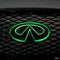 Infiniti Q50 RGB LED Emblem Badge - Customizable Color Car Logo Light for 2014-2021 Models - Perfect for Night Driving & Car Shows