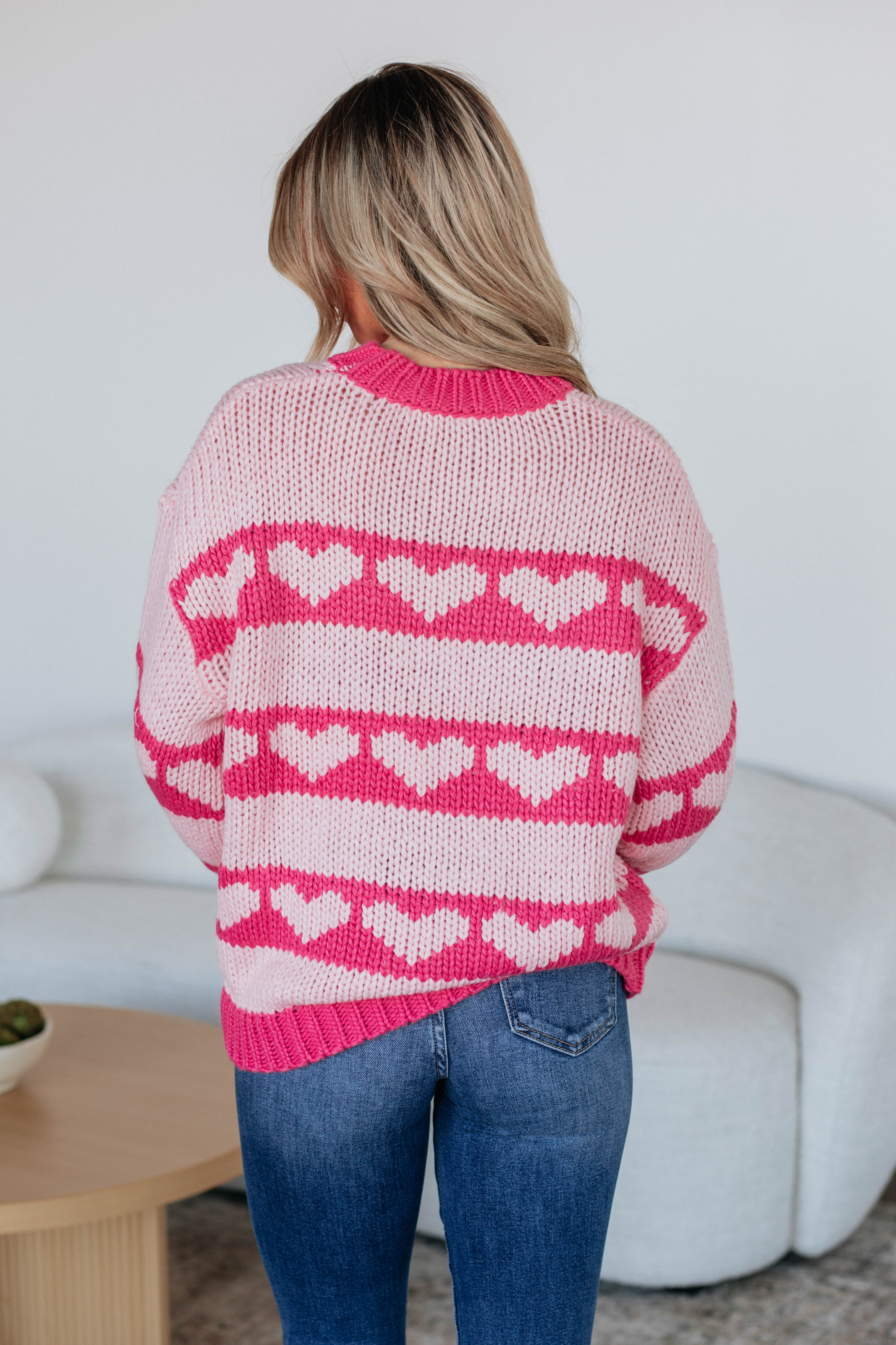 Captured My Love Sweater - Cozy Knit Pullover for Women | Perfect for Date Nights & Casual Outings