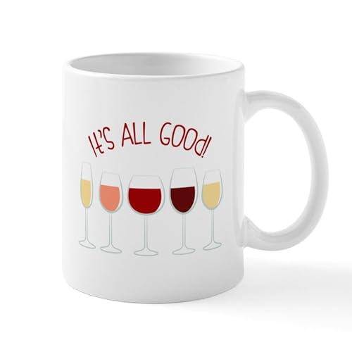 White - All Good Wine Mugs