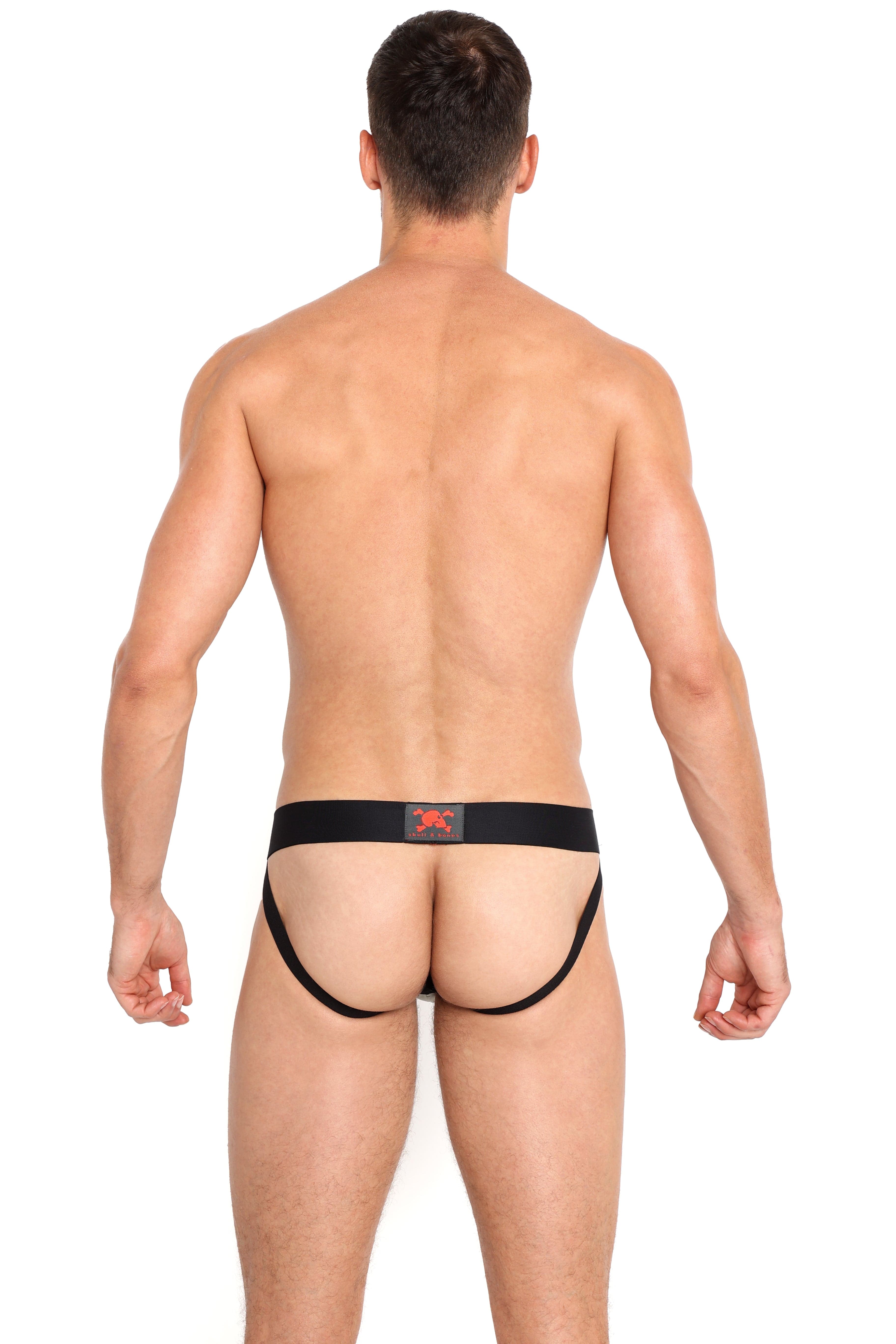 Japanese Flowers Jock - Traditional Japanese Floral Pattern Athletic Jockstrap for Men - Comfortable Support for Sports, Gym & Everyday Wear