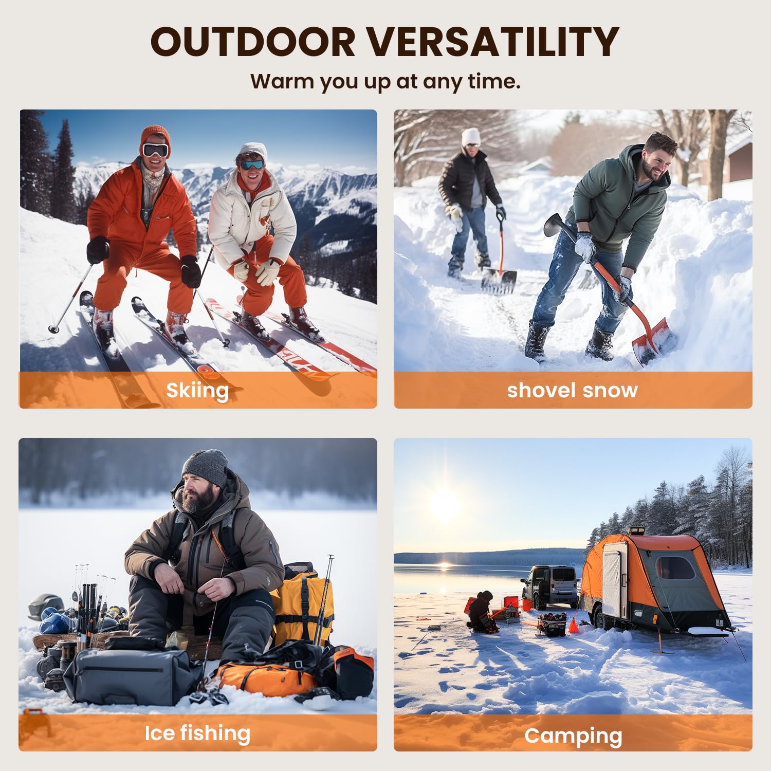 Women's Heated Vest with 5-in-1 Smart Controller - Lightweight Winter Jacket with Lights-Out Design for Outdoor Activities, Hiking & Cold Weather (Battery Pack Not Included)