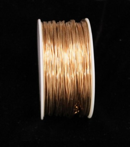 26 Ga Soft Phosphor Bronze Jewelry Wire - 5 Oz, 450 Feet Solid Wire for Crafting, Beading, and DIY Jewelry Making