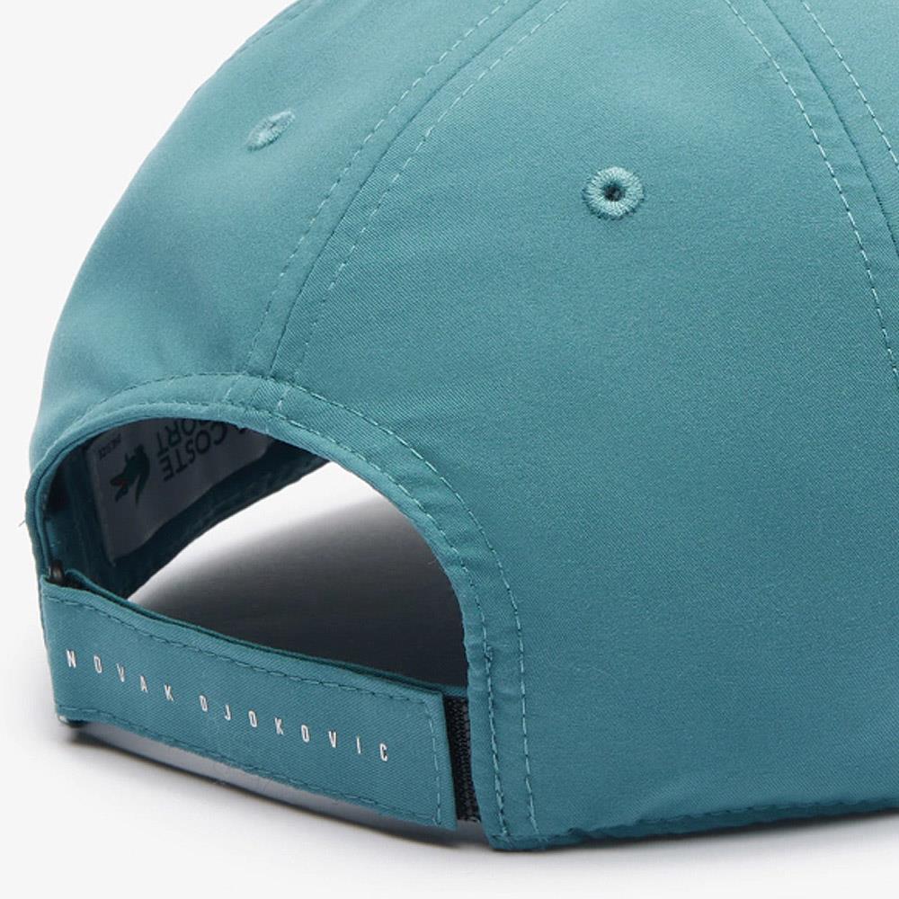 Lacoste Djokovic Sport X Microfiber Hat - Lightweight Breathable Tennis Cap for Men & Women - Perfect for Outdoor Sports, Running, Golf & Casual Wear