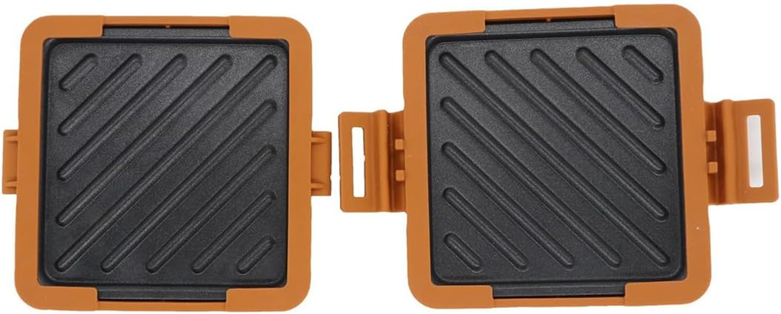Microwave Toastie Maker - Adjustable Silicone Straps, No Electricity Needed, Wireless Sandwich Maker for Quick & Easy Meals - Perfect for Dorms, Offices & Camping (Red)