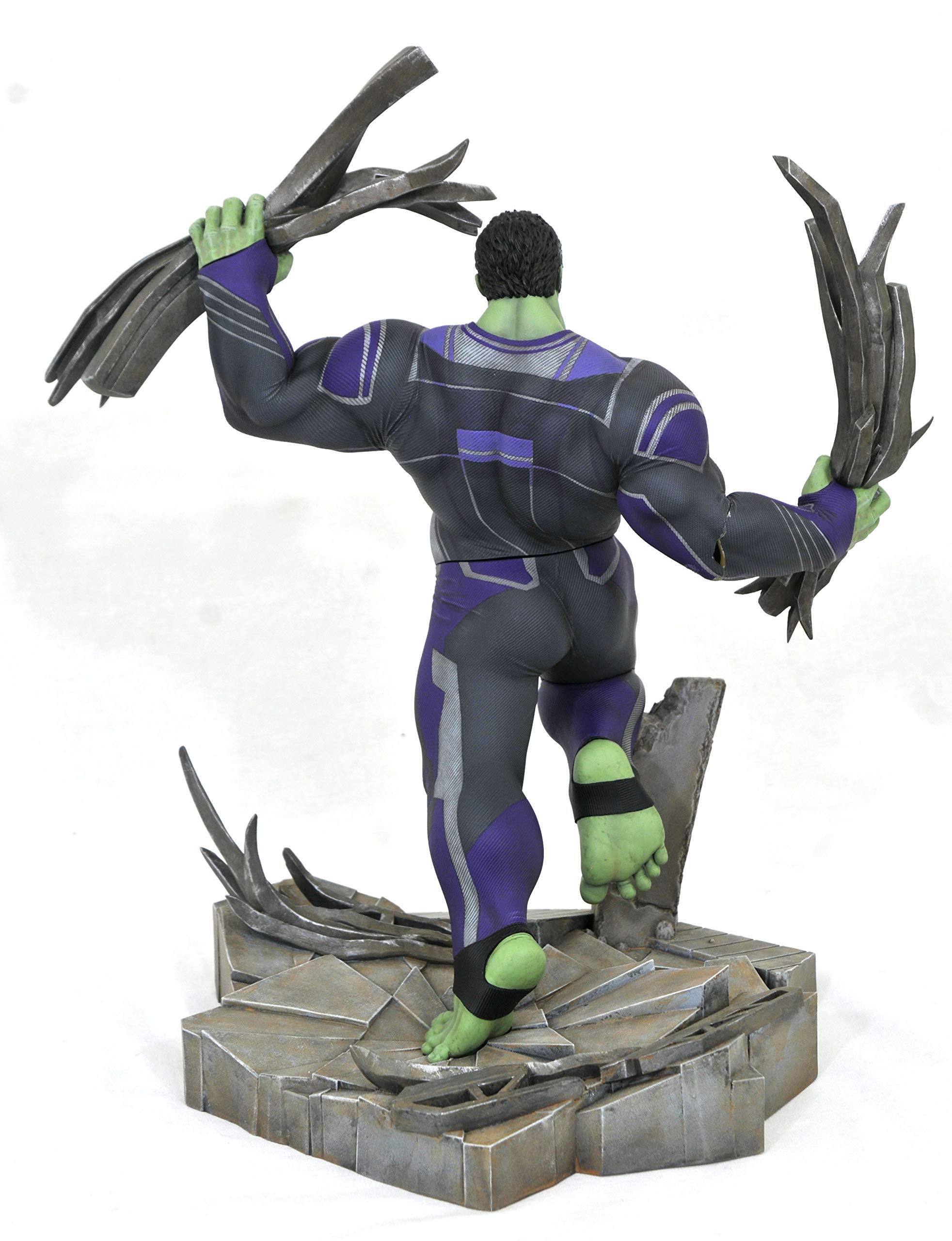 Marvel Avengers Endgame Tracksuit Hulk PVC Action Figure - Diamond Select Toys Collectible for Marvel Fans & Home Decor